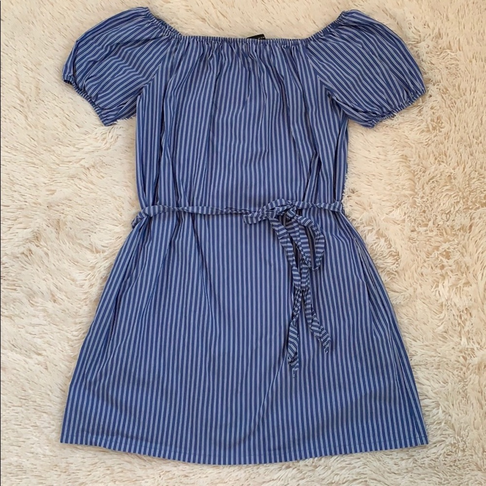 Zara Woman off the shoulder dress